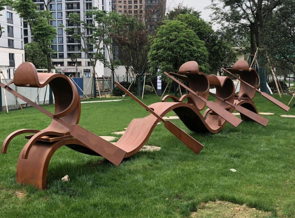 普兰锈钢板造型